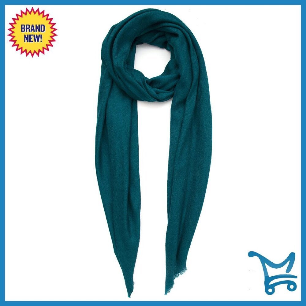 Large Cashmere Pashmina Scarf Superfine Merino Wool Silk Unisex Gift